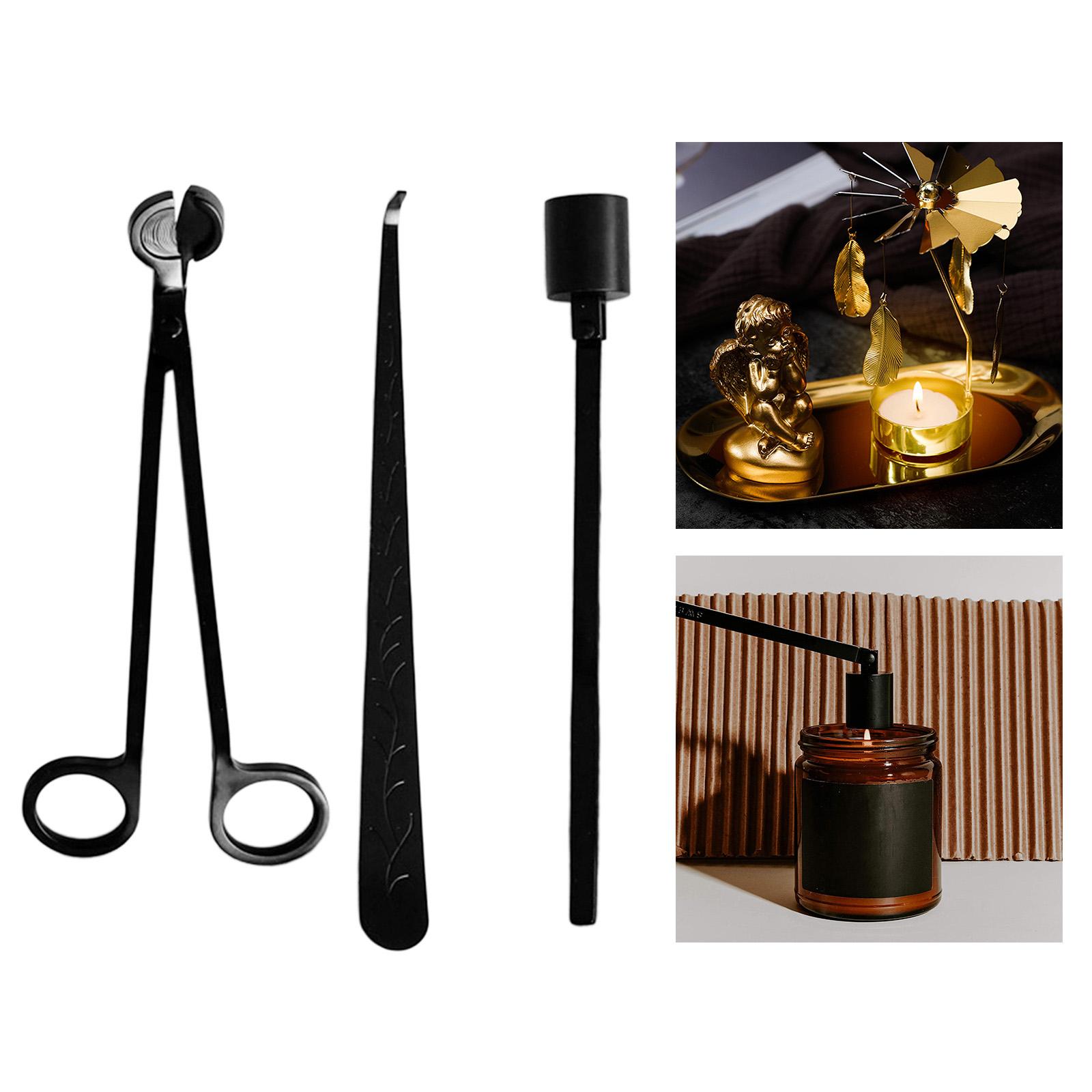 Wick Dipper Tool - Alat Pemadam Sumbu Lilin dari Baja