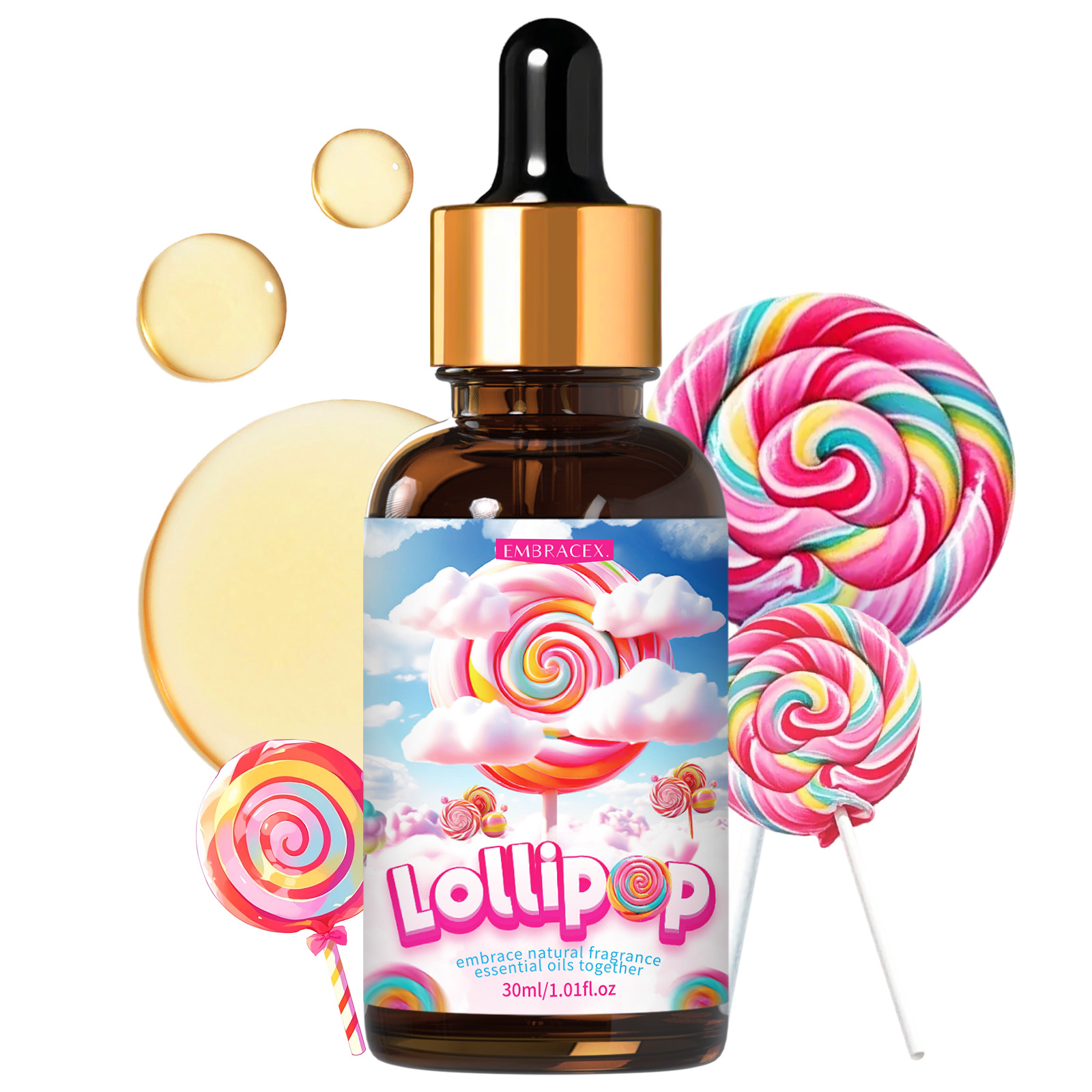 Candle Supplies Essential Oils - 30Ml Minyak Esensial Lollipop Minyak Pengharum