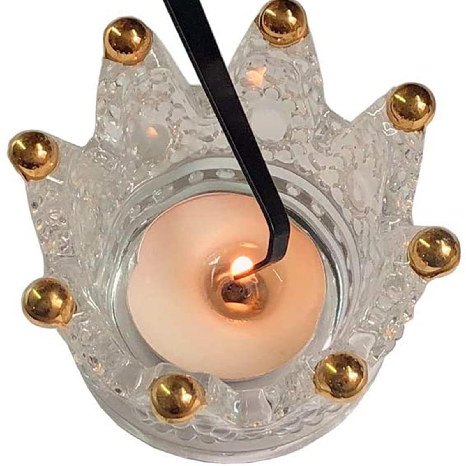 Wick Dipper Tool - Alat Pemadam Sumbu Lilin dari Baja