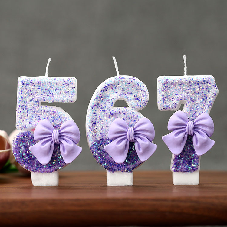 Candle Supplies Usa - Lilin Ulang Tahun Digital 0-9 dengan