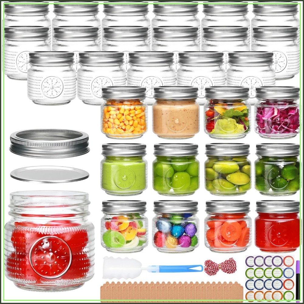 Mason Jar 8Oz - 30 Botol Mason Jar 8 oz
