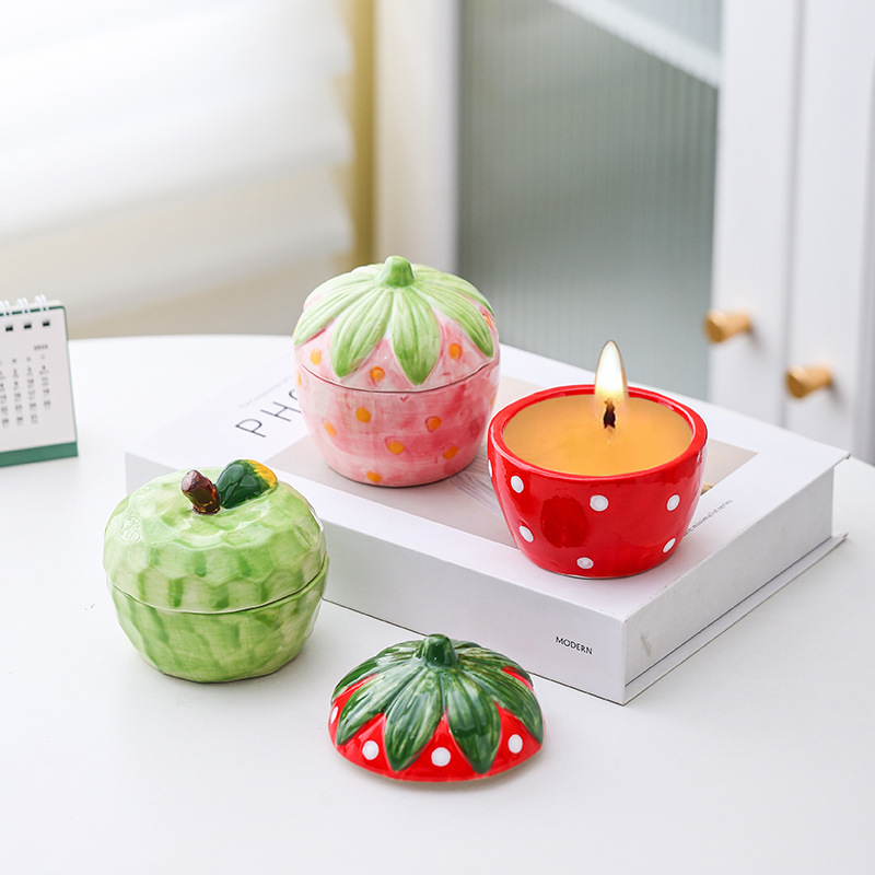 Tempat Lilin Buah Simulasi Luc - Candle Supplies Europe ulasan dan harga