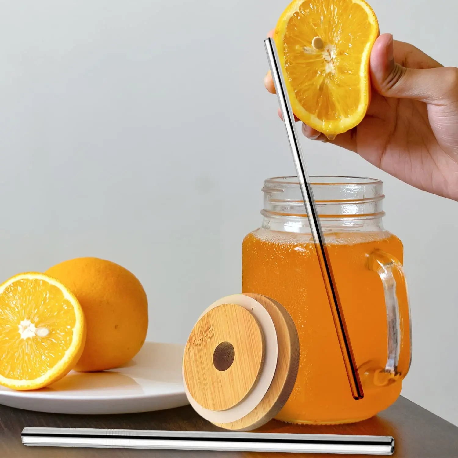 Botol Gelas Minum Dingin Jus B - Mason Jar 8Oz ulasan dan harga