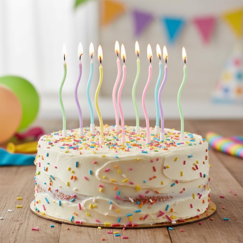 Set Lilin Kue Ulang Tahun Spir - Candle Supplies Usa ulasan dan harga