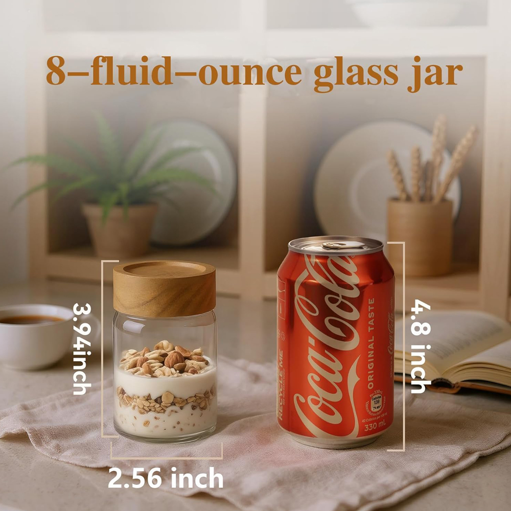 Stoples Kaca Mason 250ml 8oz d - Mason Jar 8Oz ulasan dan harga