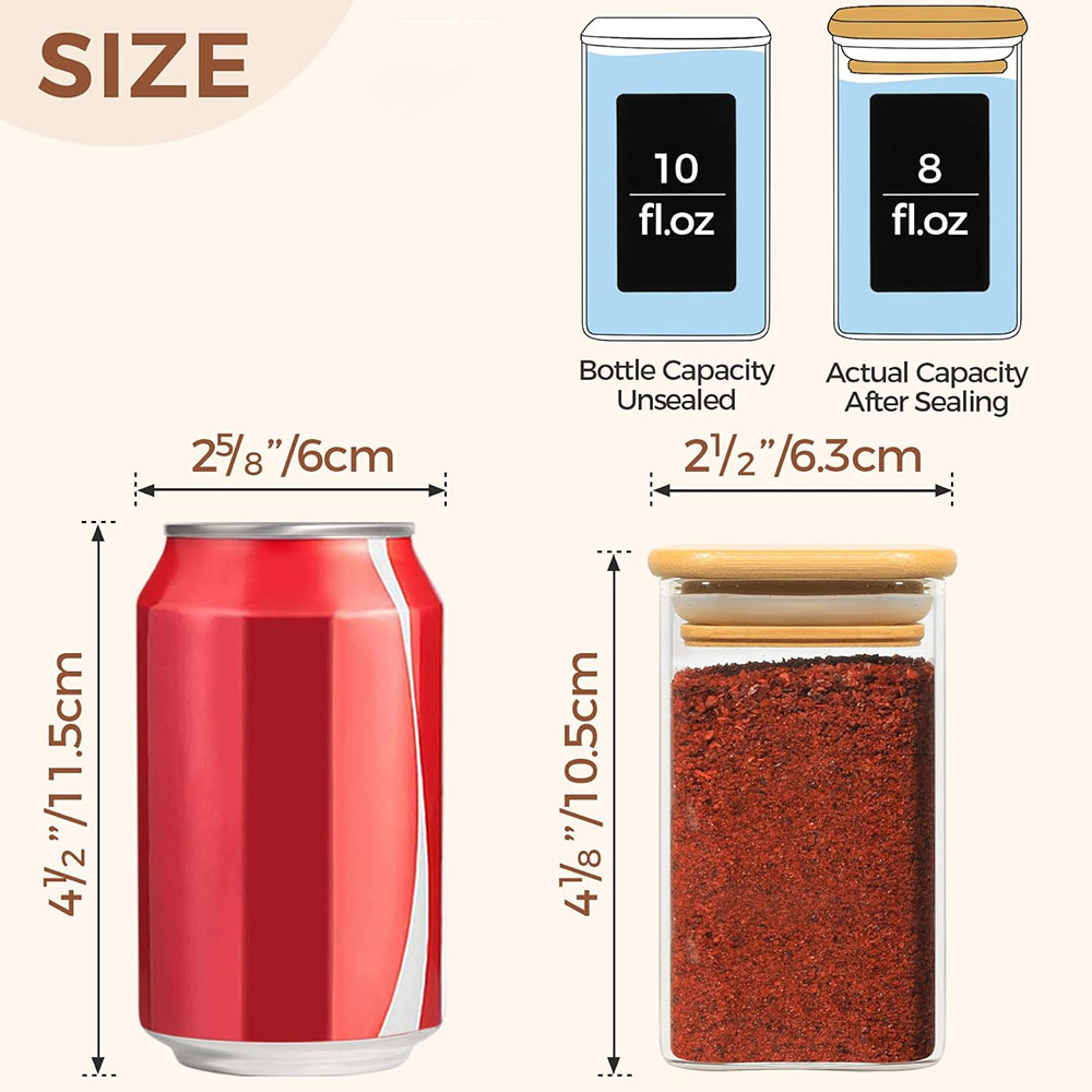 Toples Bumbu Kaca dengan Tutup - Mason Jar 8Oz ulasan dan harga