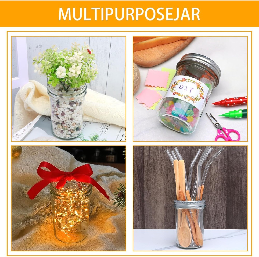 30 Paket Stoples Mason 8 oz de - Mason Jar 8Oz ulasan dan harga
