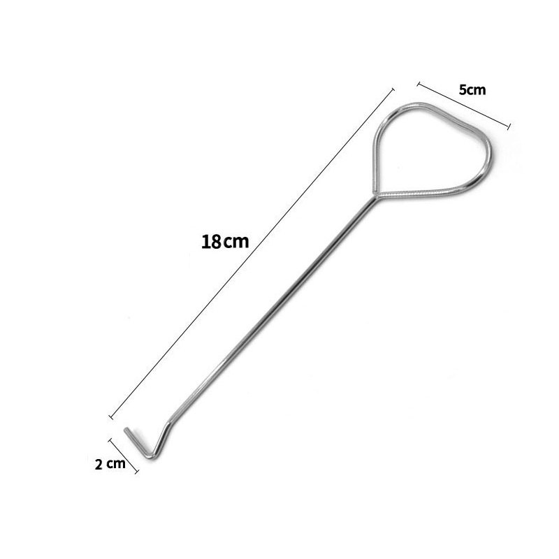 300 buah 18cm baja tahan karat - Wick Dipper Tool ulasan dan harga