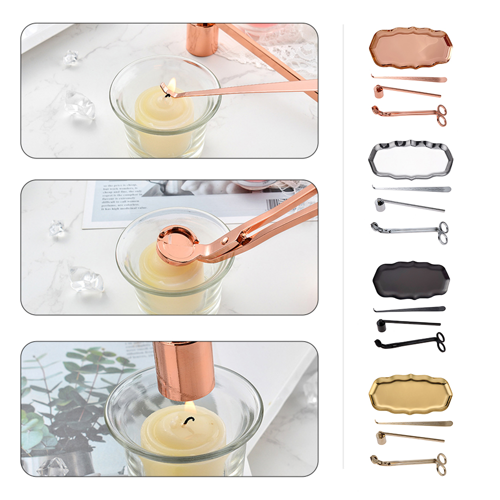 4 Buah/1Kit Set Perawatan Lili - Wick Dipper Tool ulasan dan harga
