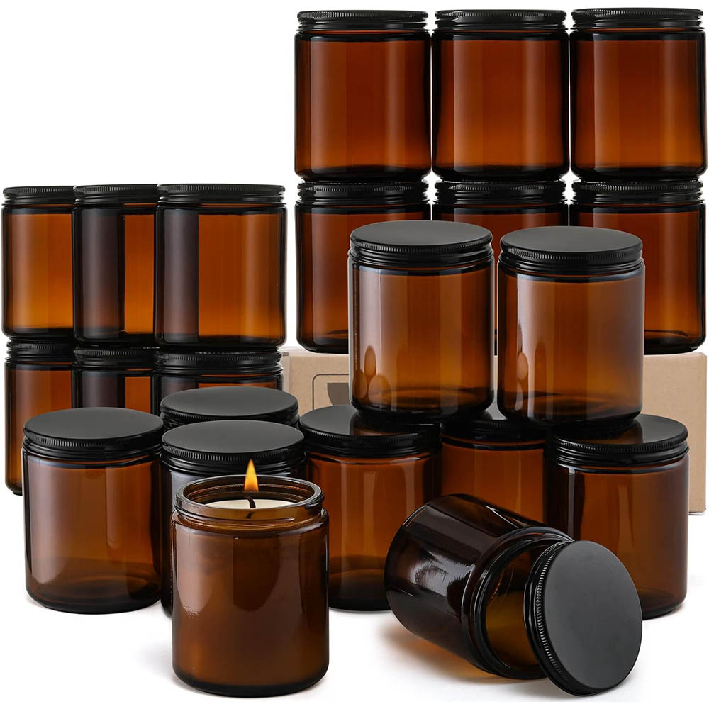 Stoples Kaca Amber 8oz dengan  - Mason Jar 8Oz ulasan dan harga