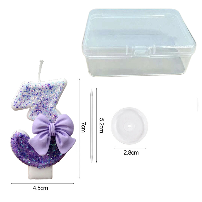 Lilin Ulang Tahun Digital 0-9  - Candle Supplies Usa ulasan dan harga