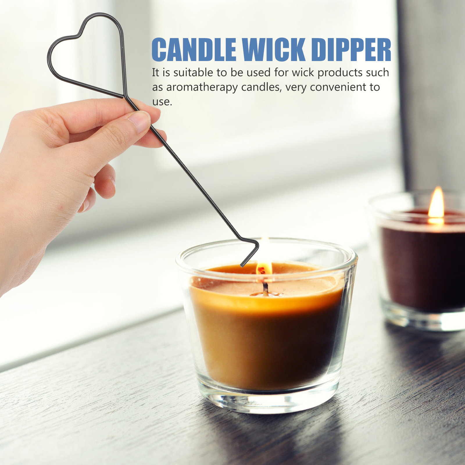 4Pcs Penjepit Sumbu Lilin Desa - Wick Dipper Tool ulasan dan harga