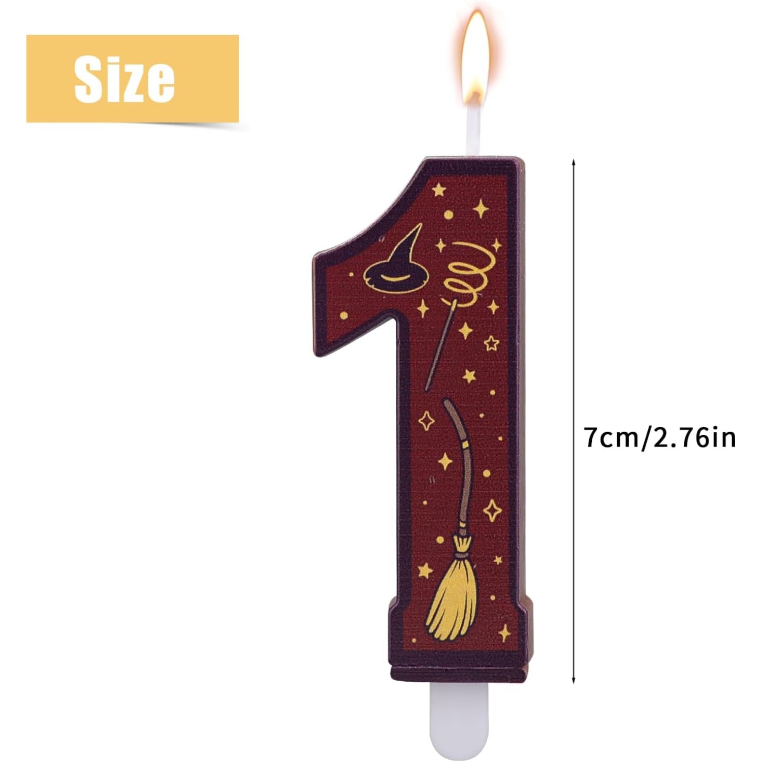 1 Set Lilin Cokelat Bertema Aj - Candle Supplies Usa ulasan dan harga