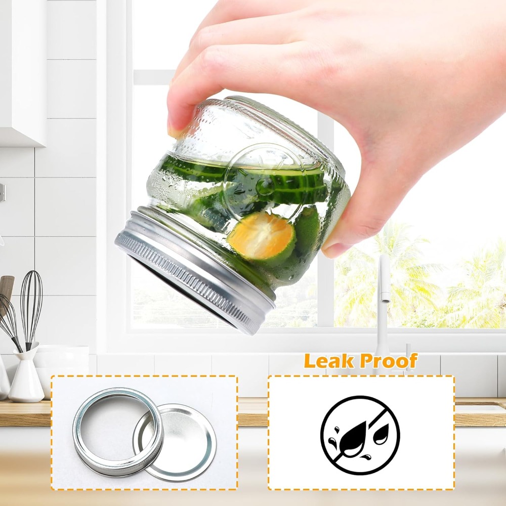 30 Botol Mason Jar 8 oz dengan - Mason Jar 8Oz ulasan dan harga