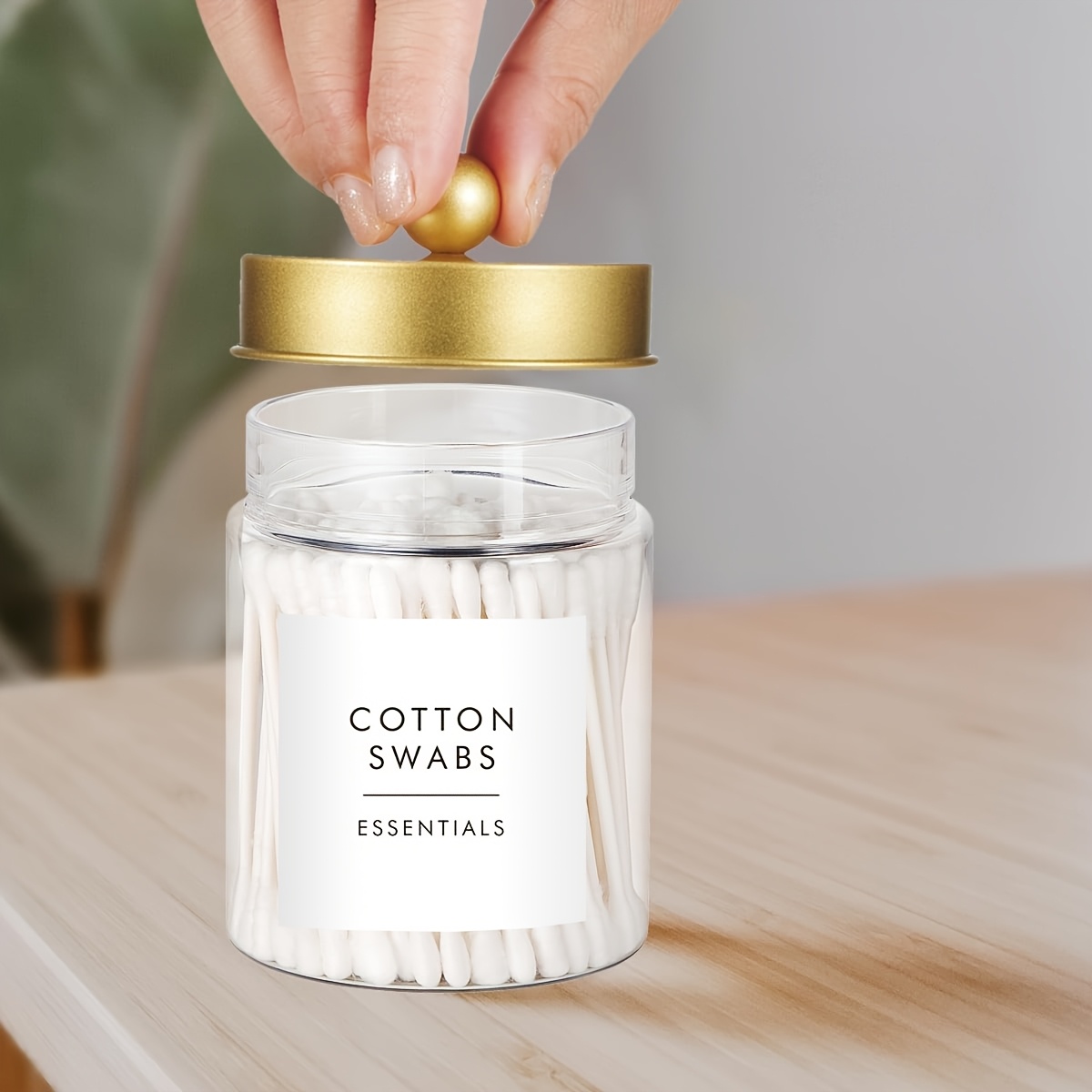 Dispenser Penyimpanan Q-tip -  - Mason Jar 8Oz ulasan dan harga