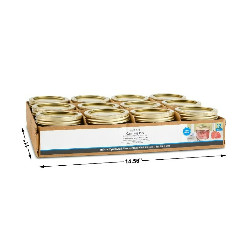 Stoples Mason 8 oz, Stoples Pe - Mason Jar 8Oz ulasan dan harga