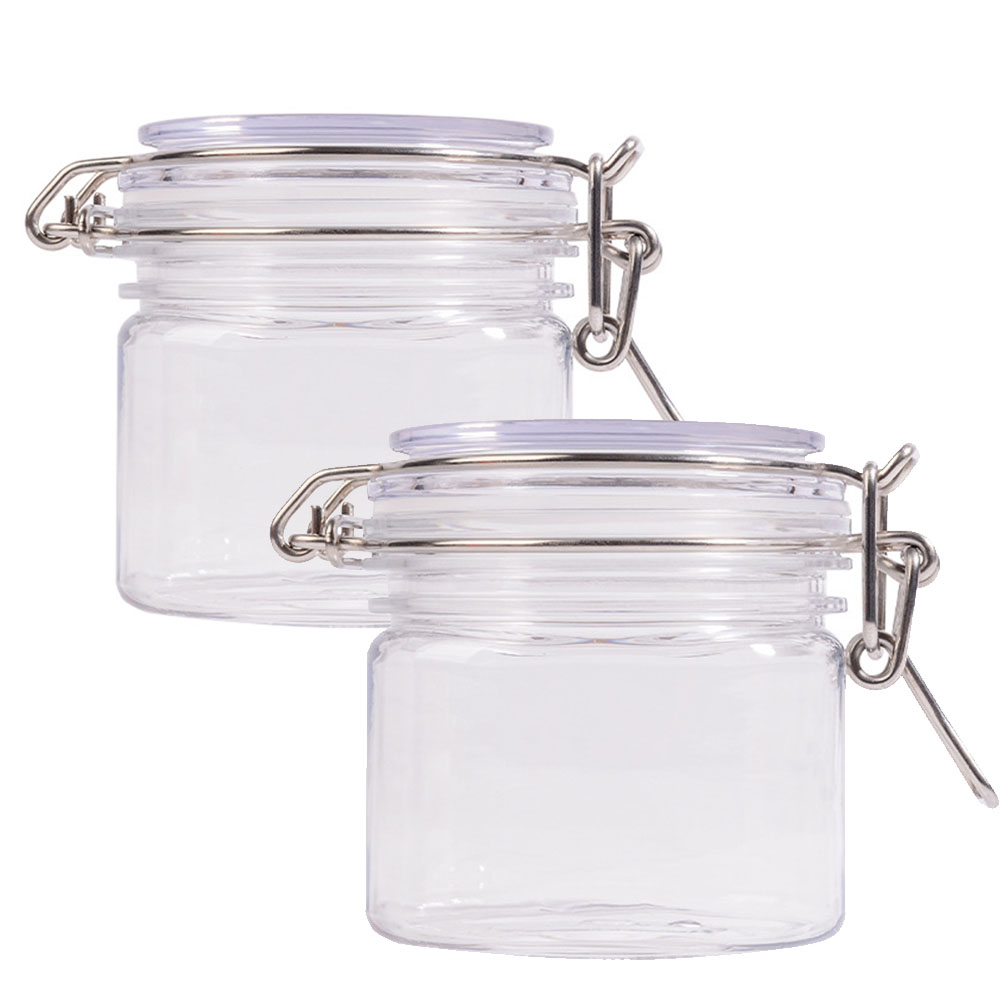 2 Buah Stoples Penyimpanan Pla - Mason Jar 8Oz ulasan dan harga